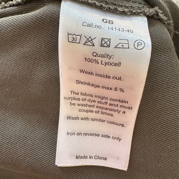 Soyaconcept | Women’s Soya Concept Lyocell Joggers Olive Green Cargo Pull On - Picture 8 of 9